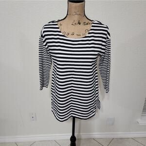 TALBOTS striped shirt size‎ small